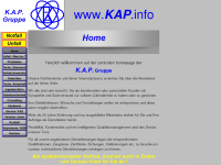 kap.info Webseite Vorschau