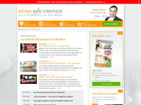 boehms-dax-strategie.de Webseite Vorschau