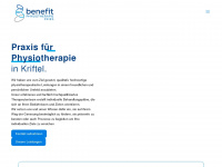 kriftel-physiotherapie.de Webseite Vorschau