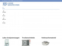 luhne-messtechnik.de Webseite Vorschau
