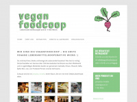 veganfoodcoop.at Webseite Vorschau