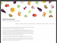 foodcoop.boku.ac.at Webseite Vorschau