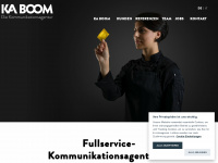 kaboom.ch Webseite Vorschau