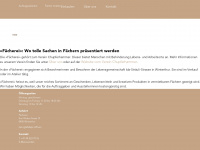 faecherei.ch Webseite Vorschau