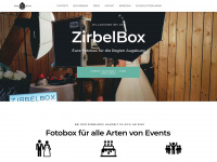 zirbelbox.de Webseite Vorschau