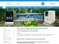hydrocontrol.ch Webseite Vorschau