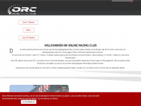 online-racing-club.de Webseite Vorschau