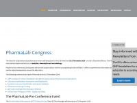 pharmalab-congress.com Webseite Vorschau