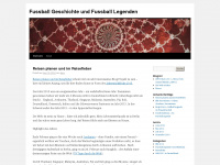 fussballgeschichte.wordpress.com Webseite Vorschau