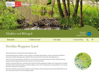 stechlin-ruppiner-land-naturpark.de Webseite Vorschau