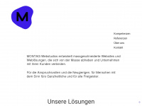 montag.ch Webseite Vorschau