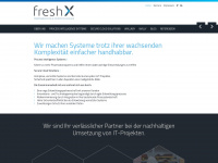 freshx.de Webseite Vorschau