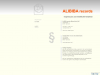 alibiba.net Webseite Vorschau