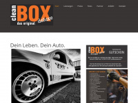 cleanboxdeluxe.de Webseite Vorschau