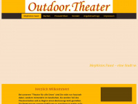 outdoortheater.de Webseite Vorschau