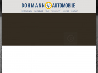 dohmann-automobile.de Webseite Vorschau
