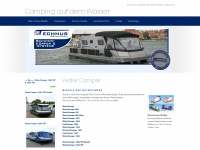 water-camper.de Webseite Vorschau