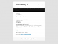 yourwebhosting.de Webseite Vorschau