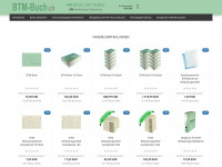 btm-buch.ch Webseite Vorschau