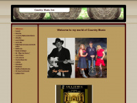 country-music.be Webseite Vorschau