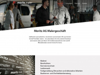 moritz-maler.ch Webseite Vorschau