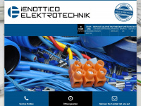 ienottico-elektrotechnik.de Webseite Vorschau