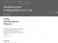 platinum-klinika.pl Webseite Vorschau