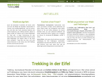 trekking-eifel.de Webseite Vorschau