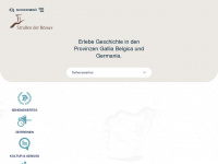strassen-der-roemer.eu Webseite Vorschau