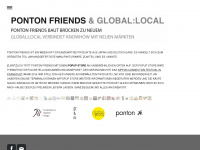 ponton-friends.de Webseite Vorschau