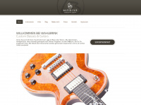 custom-instruments.com Webseite Vorschau