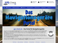 gps-check.de Webseite Vorschau