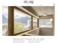 ac-ag.ch Webseite Vorschau