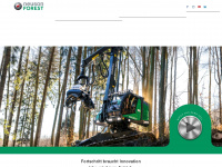 neuson-forest.at Webseite Vorschau