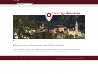 heritage.co.at Webseite Vorschau
