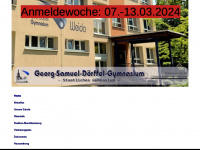 doerffelgymnasium.de Webseite Vorschau