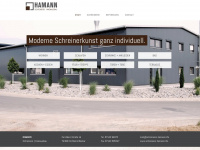 schreinerei-hamann.info Webseite Vorschau