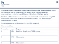 generationenweg.ch Webseite Vorschau