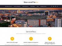 serviceflexx.de Webseite Vorschau