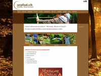 urpfad.ch Webseite Vorschau