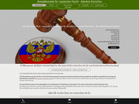advokat-dorochov.de Webseite Vorschau