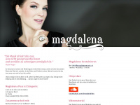 magdalenamusic.at Webseite Vorschau