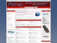 a37.eu Webseite Vorschau