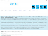 umzug-zh.ch Webseite Vorschau