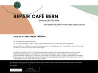 repair-cafe-bern.ch Webseite Vorschau