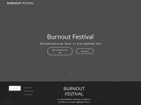 burnoutfestival.com Webseite Vorschau
