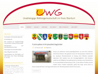 uwg-kreis-st.de Webseite Vorschau