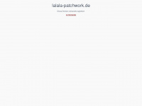 lalala-patchwork.de Webseite Vorschau