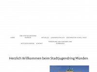 stadtjugendring-muenden.com Webseite Vorschau