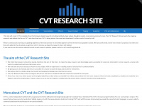 cvtresearch.com Webseite Vorschau